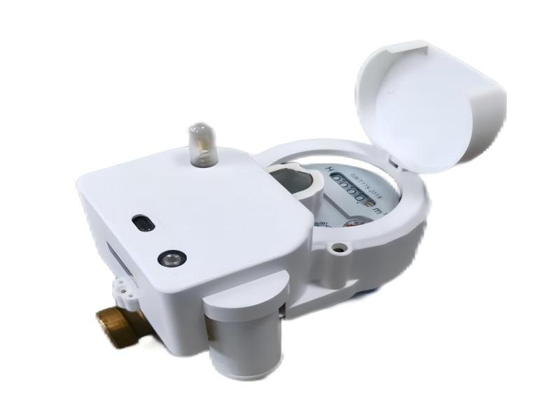 Wireless smart water meter with replaceable battery