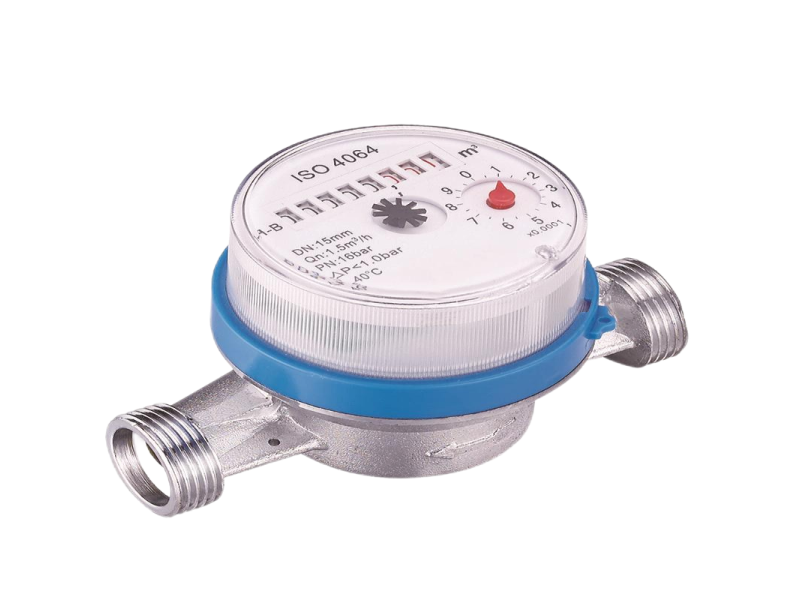 Single-jet Dry Dial Water Meter