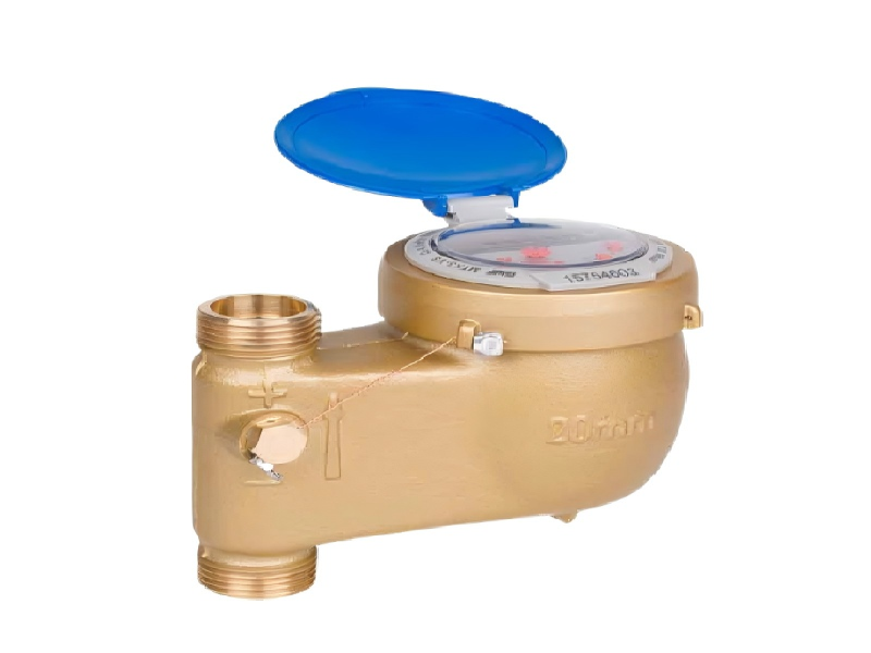 Brass Multi-jet Domestic Water Meter (Vertical Installation)